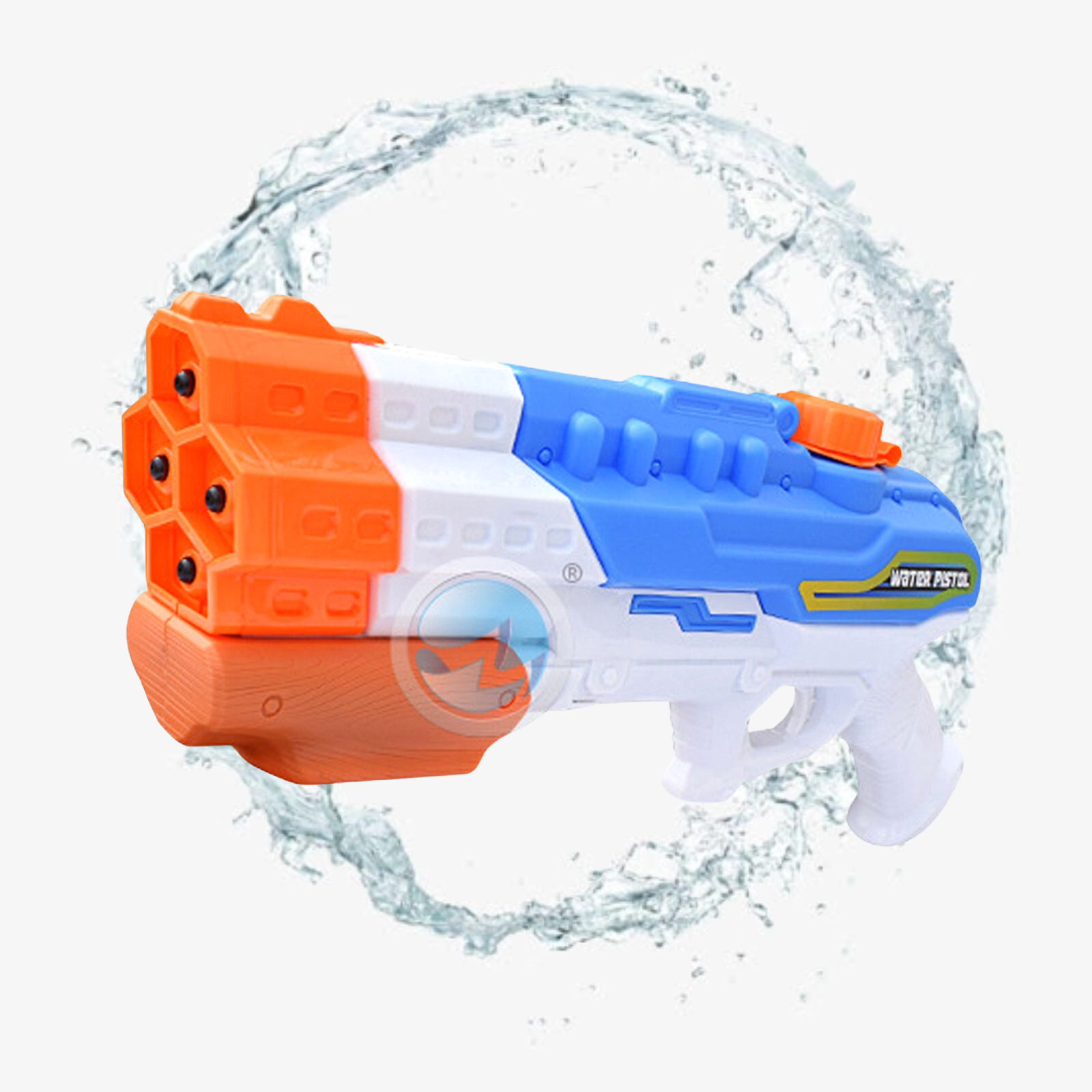 Electric Water Guns for Adults \u0026 Kids, Most Powerful Water Gun Automatic Reload Water Blaster, One Reload 300 Water Blaster Automatic Water Gun, Range of 33-39ft, Big Water Gun Toy for Kids (White)